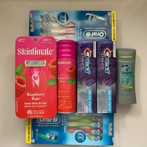 Women’s Personal Care Oral Care Shaving Care Bundle Skintimate Crest Oral B